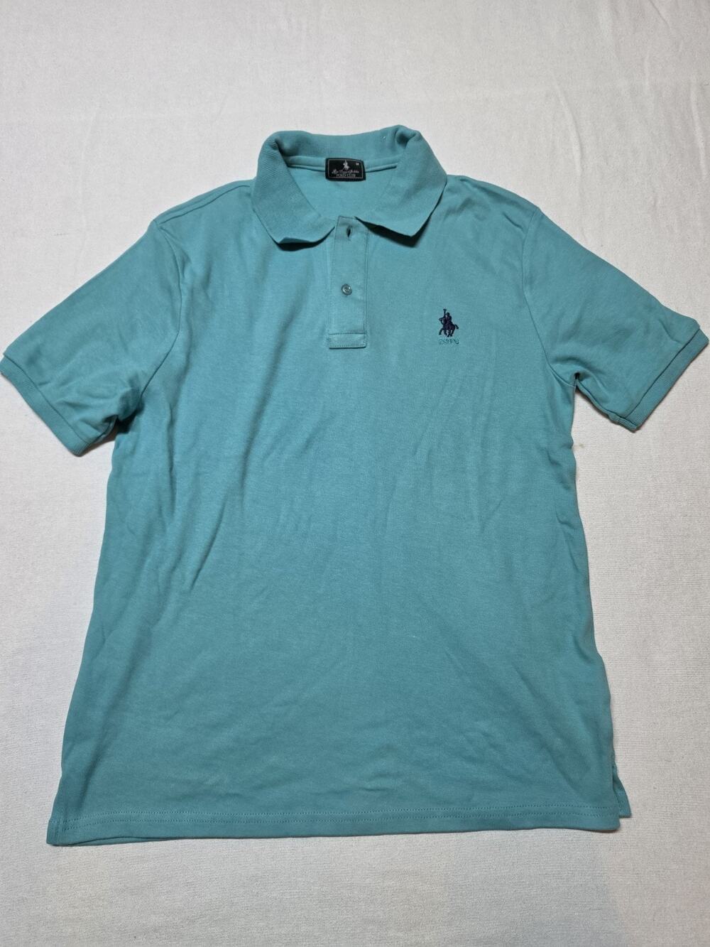 Royal County of Berkshire Polo Club Men’s Medium Turquoise Polo Shirt